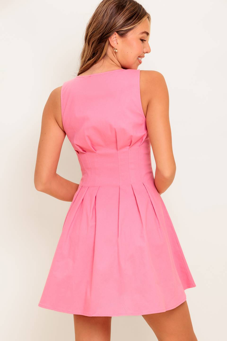 Lady Black Tie - Cotton Candy Days Pink Mini Dress - Size L Lady Black Tie - Cotton Candy Days Pink Mini Dress - Size L