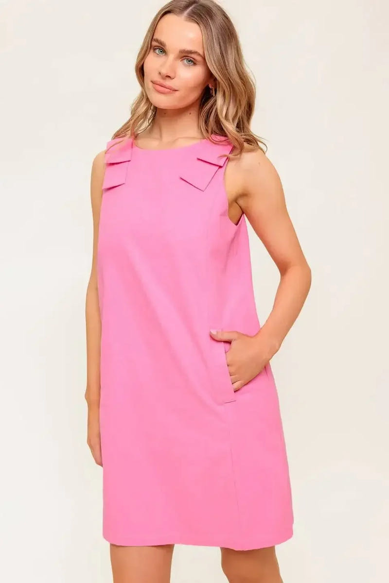 FRANKIE PINK MINI DRESS