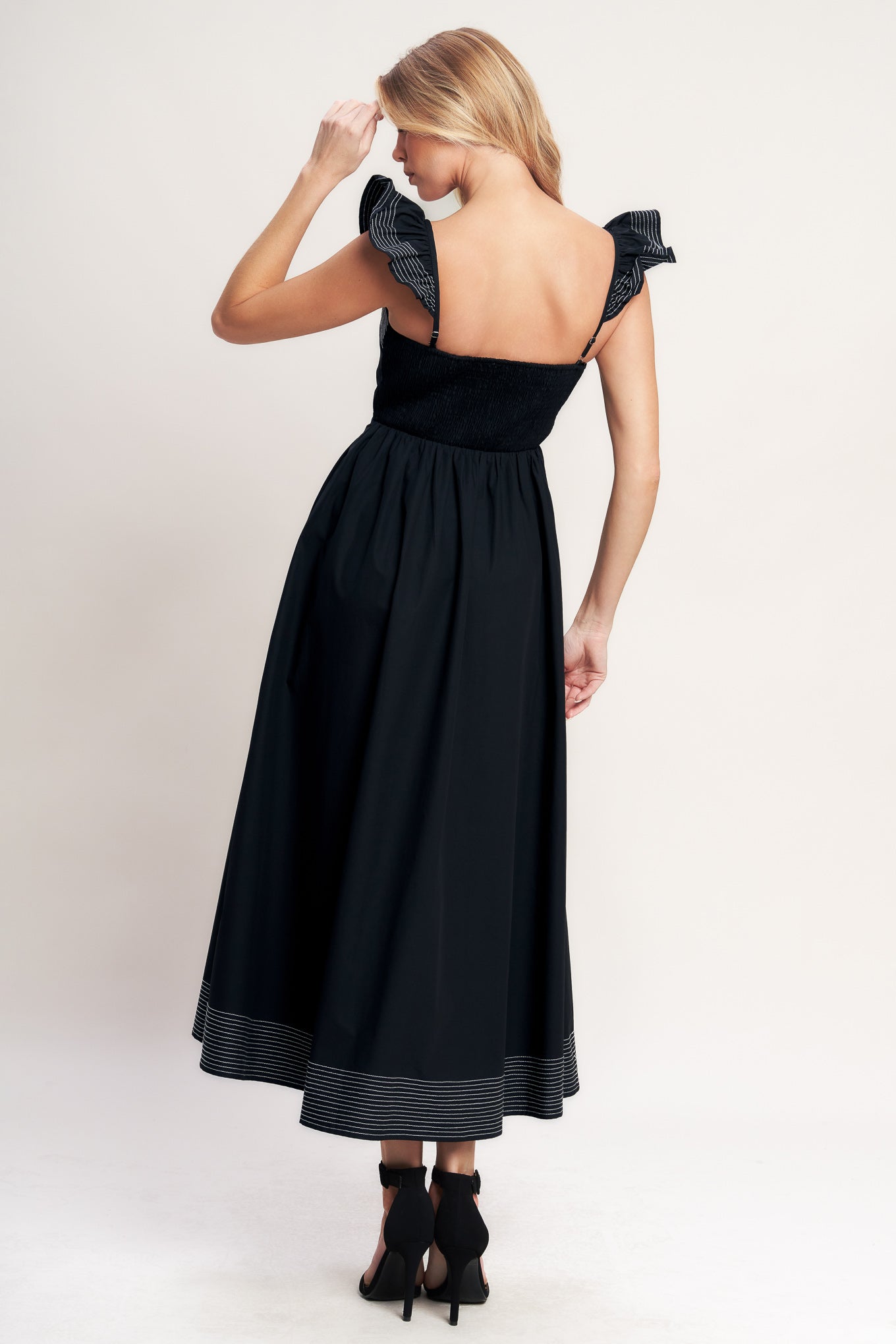 BEAUTIFULLY UNEXPECTED MIDI DRESS - FINAL SALE