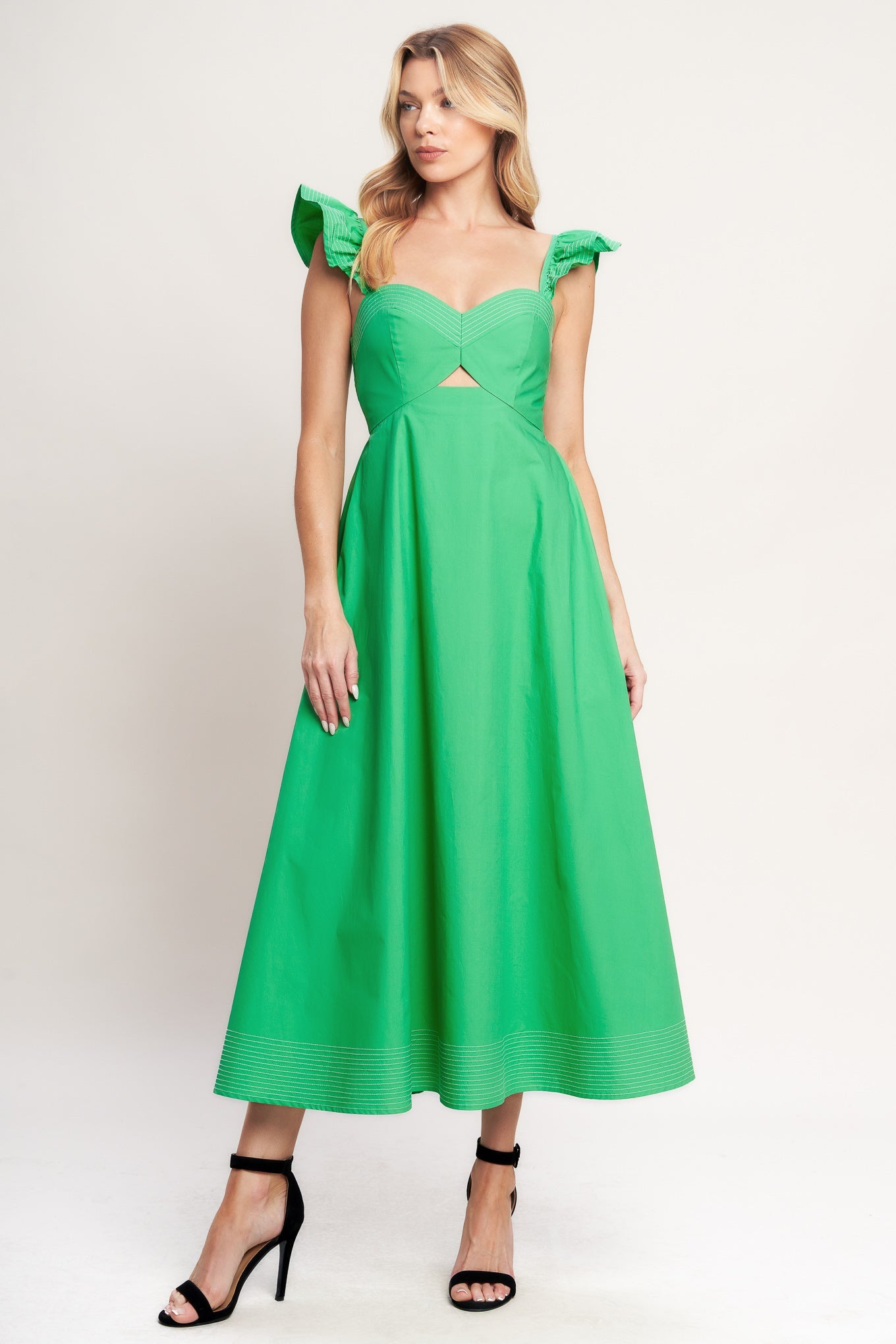 BEAUTIFULLY UNEXPECTED MIDI DRESS - FINAL SALE