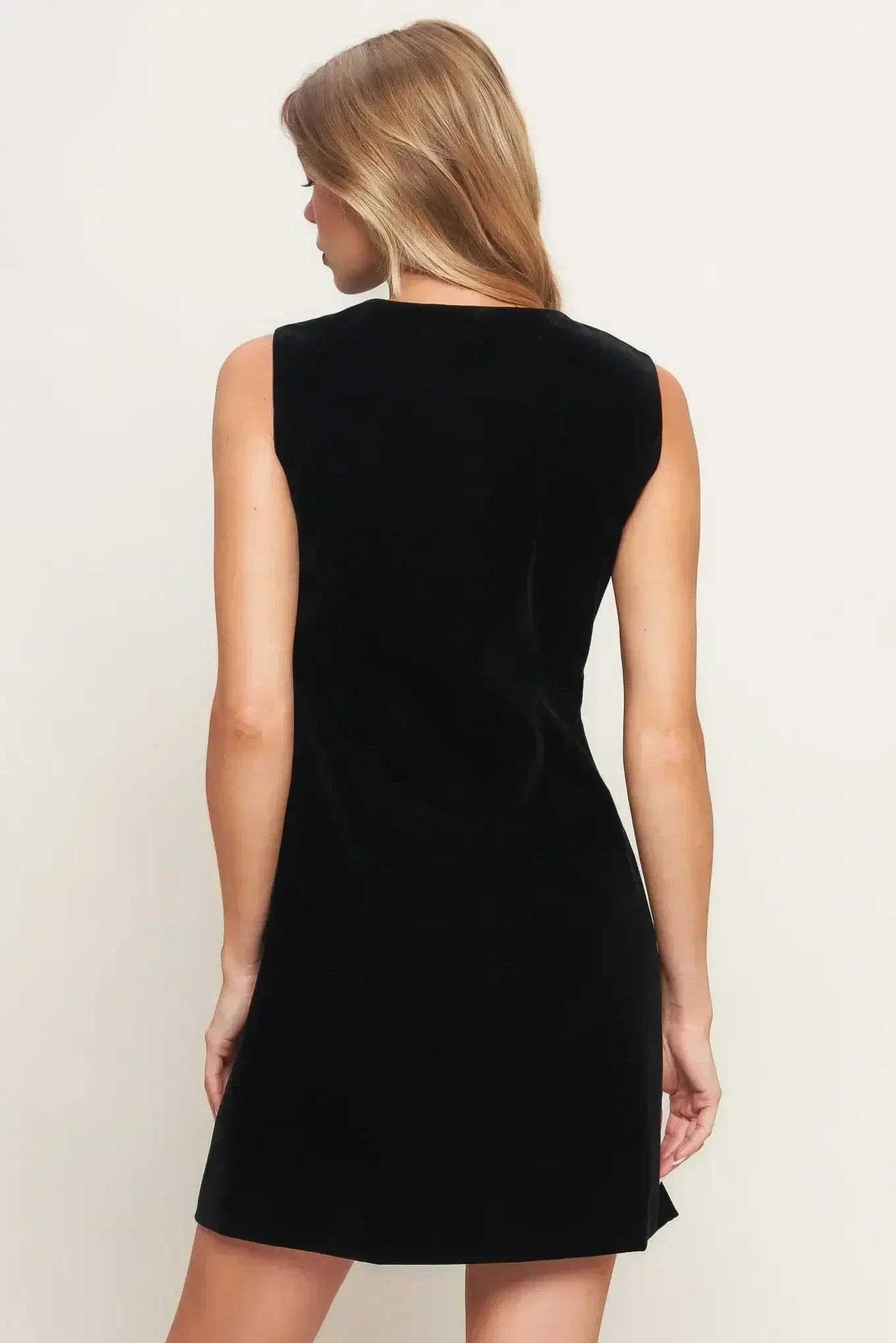 PARTY PERFECT VELVET MINI DRESS