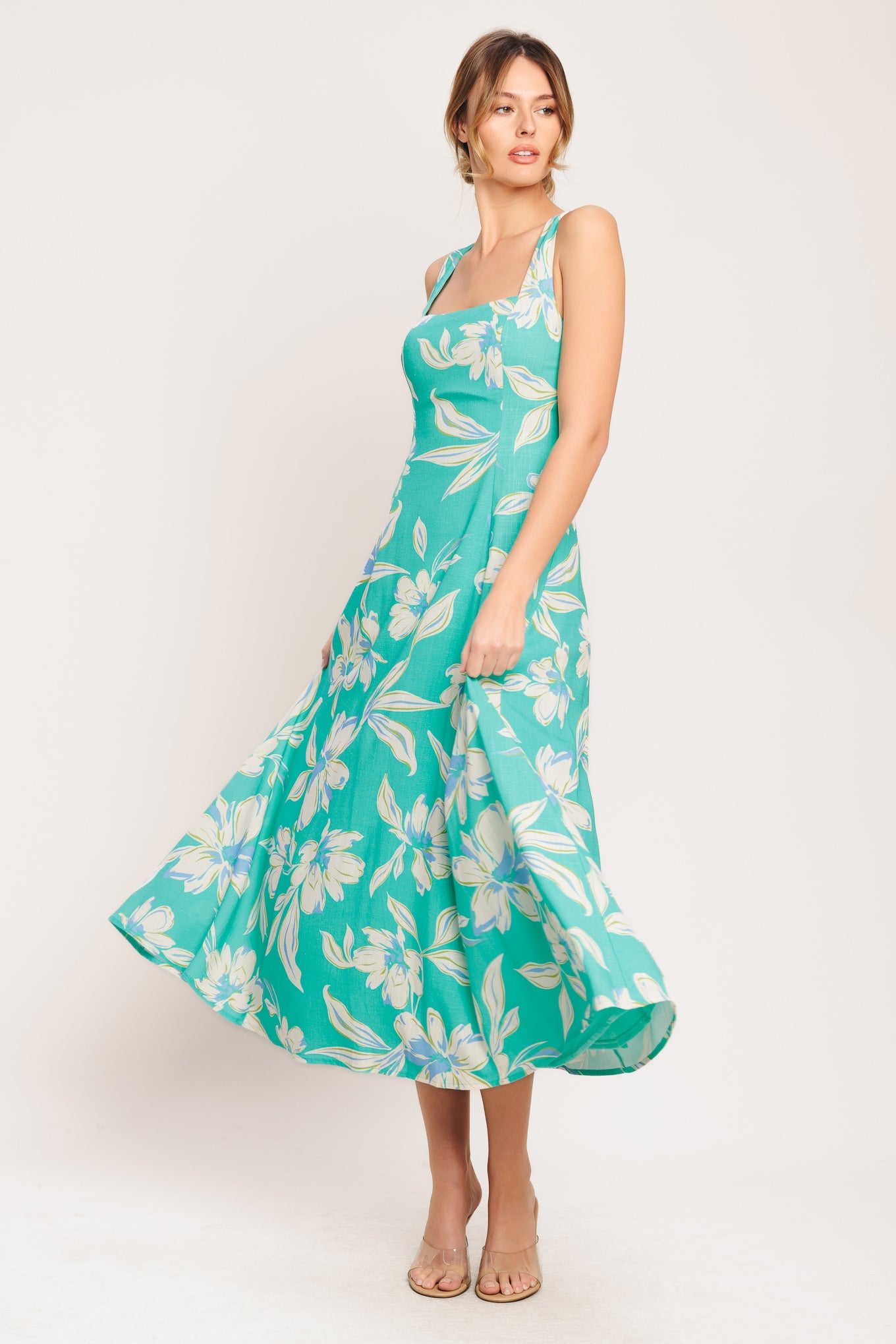 AQUA DAYDREAM MIDI DRESS | Lady Black Tie AQUA DAYDREAM MIDI DRESS | Lady Black Tie