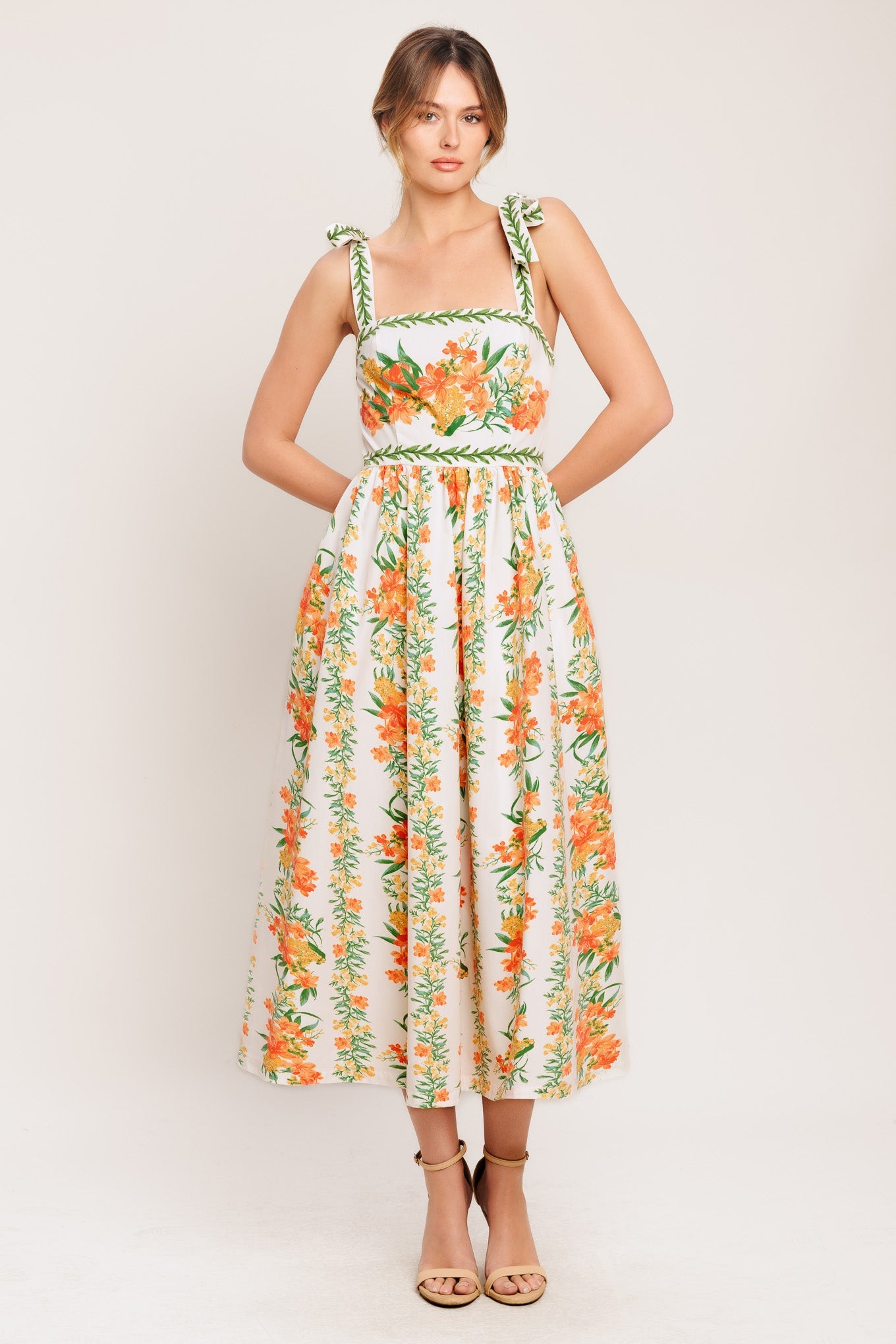 MARIGOLD BREEZE MIDI DRESS