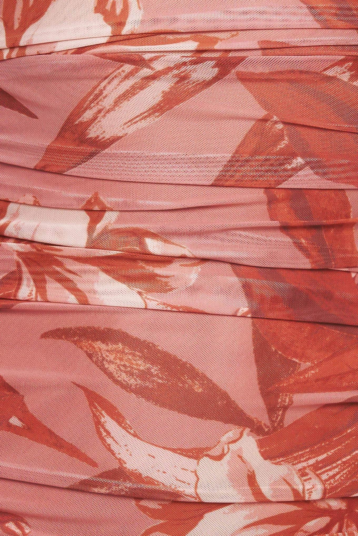 INSTA WORTHY SIENNA POWER MESH MIDI DRESS - FINAL SALE