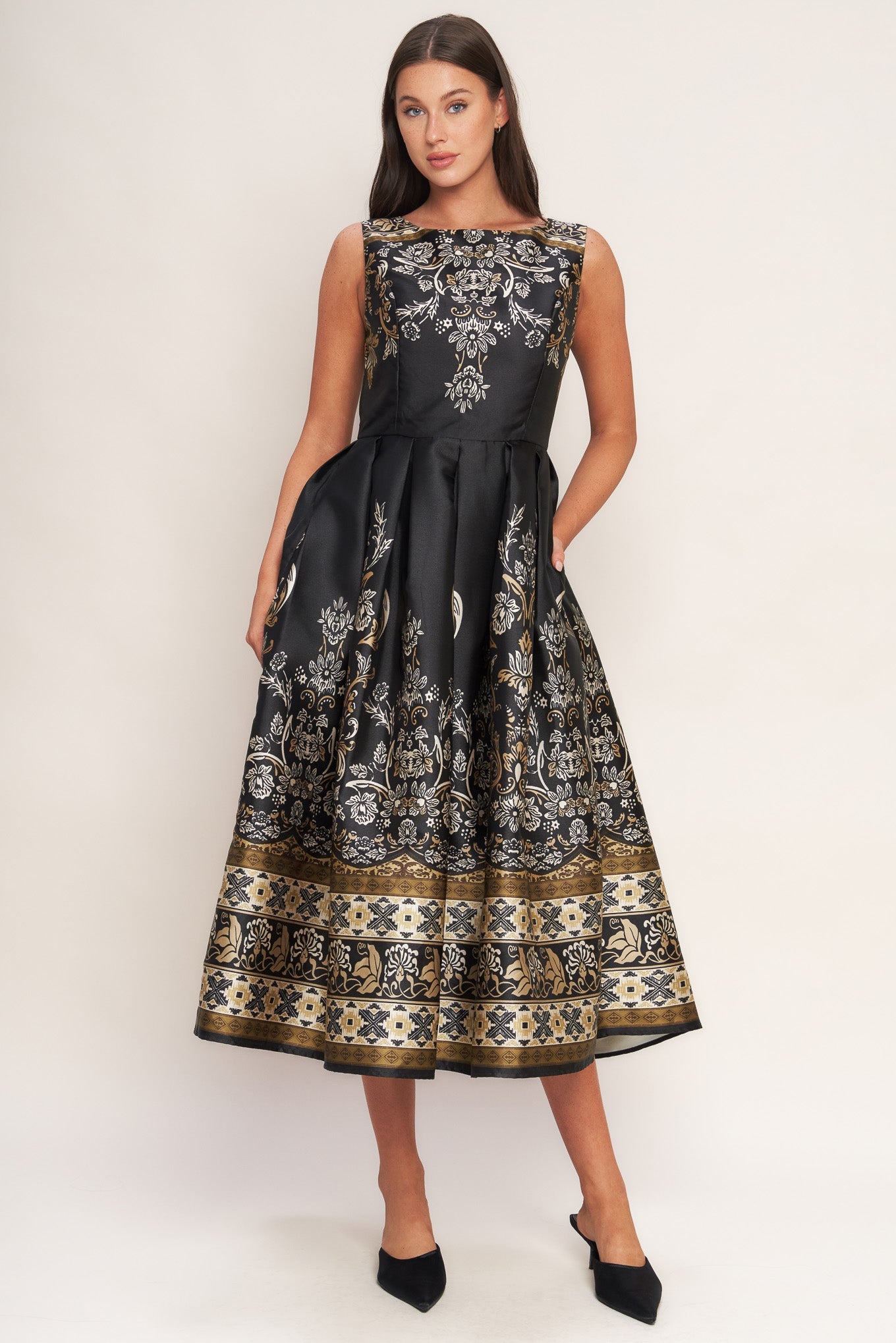 Floral Dresses Elegant Flower Print Dresses | Lady Black Tie Floral Dresses Elegant Flower Print Dresses | Lady Black Tie