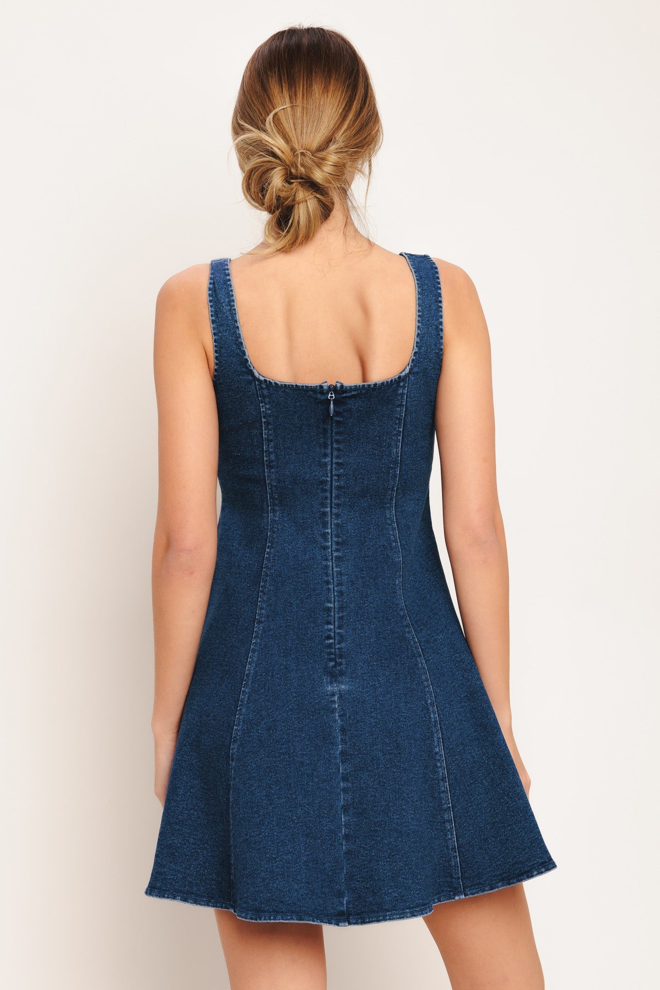 URBAN POLISH DENIM MINI DRESS