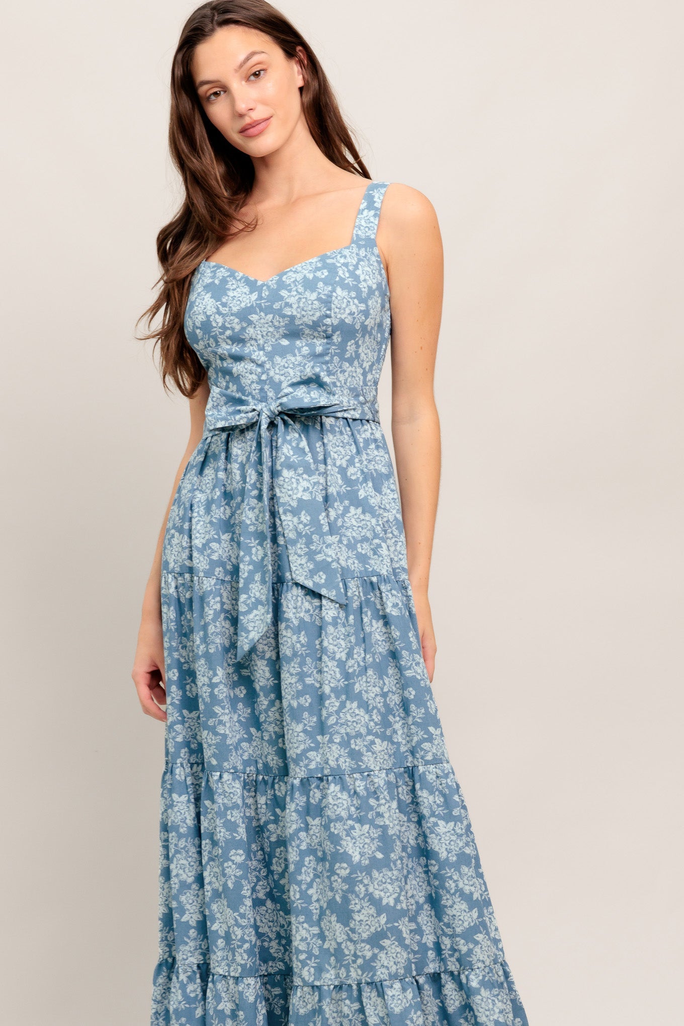 MODERN PRAIRIE BLOOM MAXI DRESS