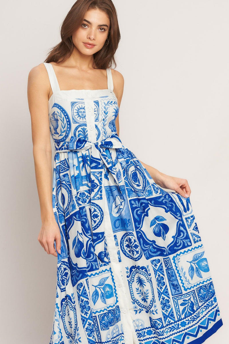 Blue and White Dresses | Elegant Formal & Daytime Styles Blue and White Dresses | Elegant Formal & Daytime Styles