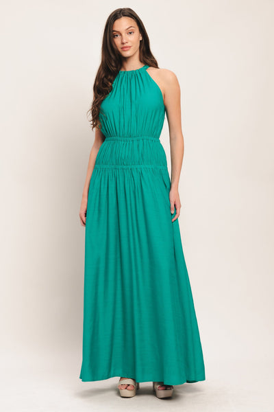 black and teal maxi dress RIVER WALK TEAL MAXI DRESS