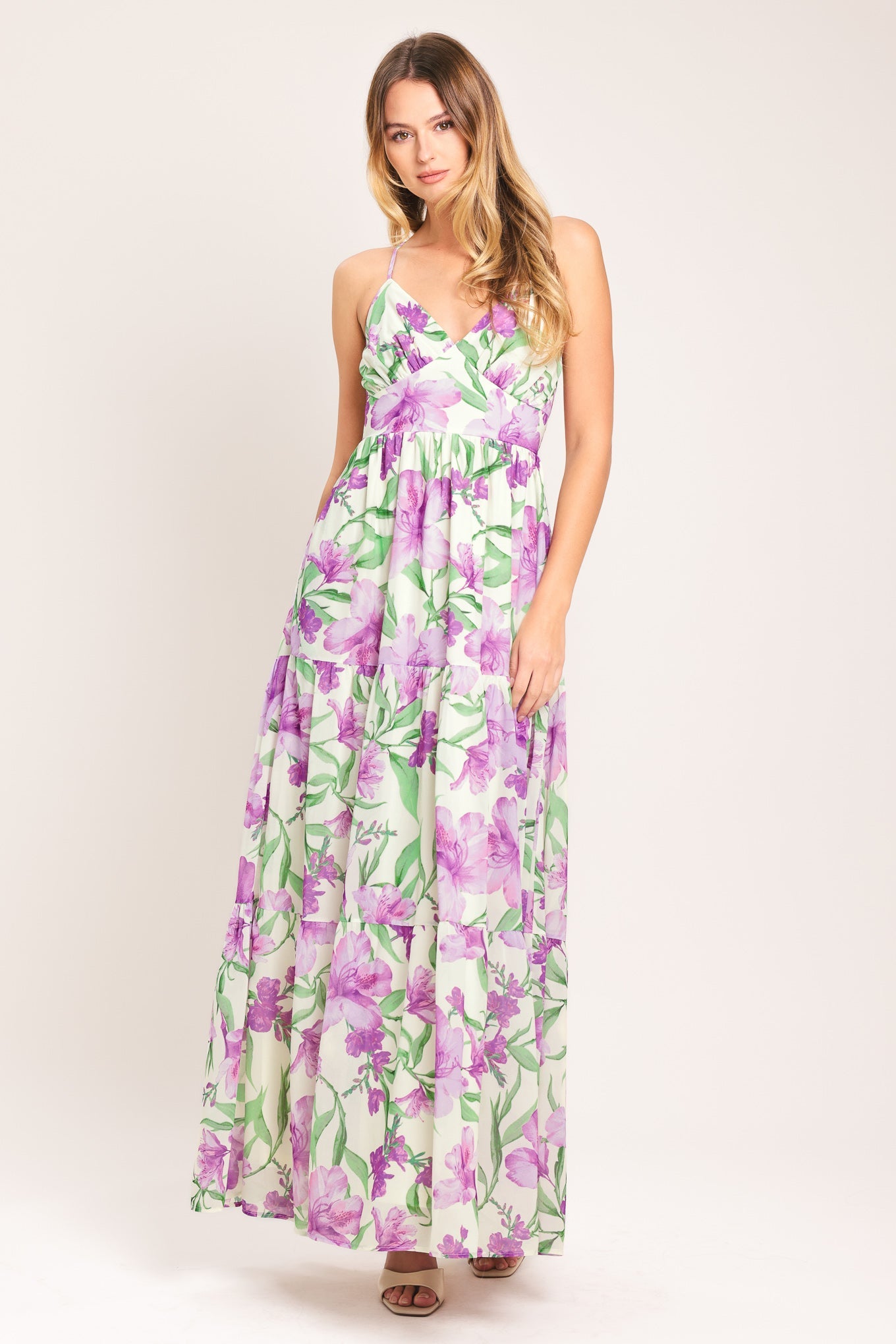 Garden Sweetheart Lavender Maxi Dress | Lady Black Tie Garden Sweetheart Lavender Maxi Dress | Lady Black Tie
