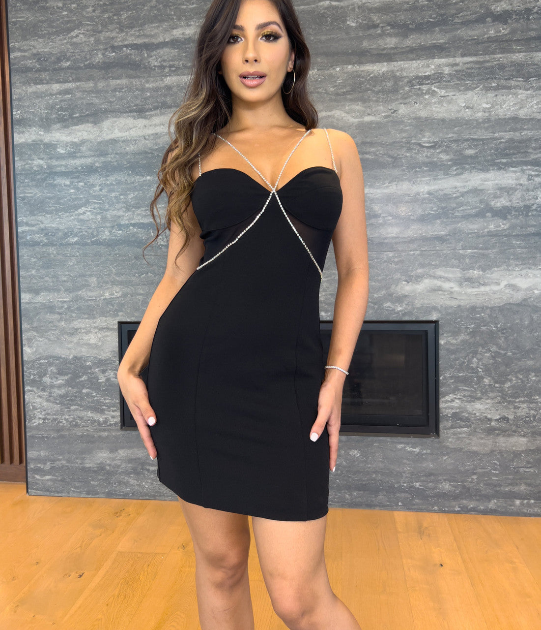 Velvi - Size Xs, Millionaire Mini Dress - Crystal Chain Black Cocktail Dress - Final Sale - Size Extra Small Velvi - Size Xs, Millionaire Mini Dress - Crystal Chain Black Cocktail Dress - Final Sale - Size Extra Small