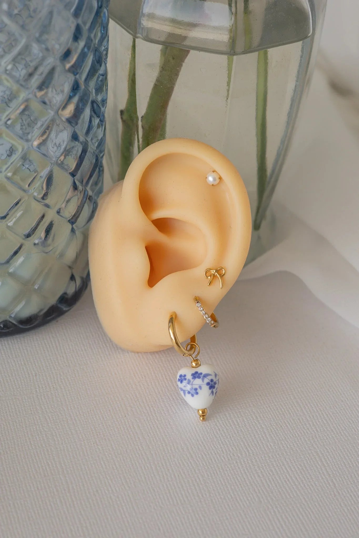 Bow Flat Back Stud Earring 2.0