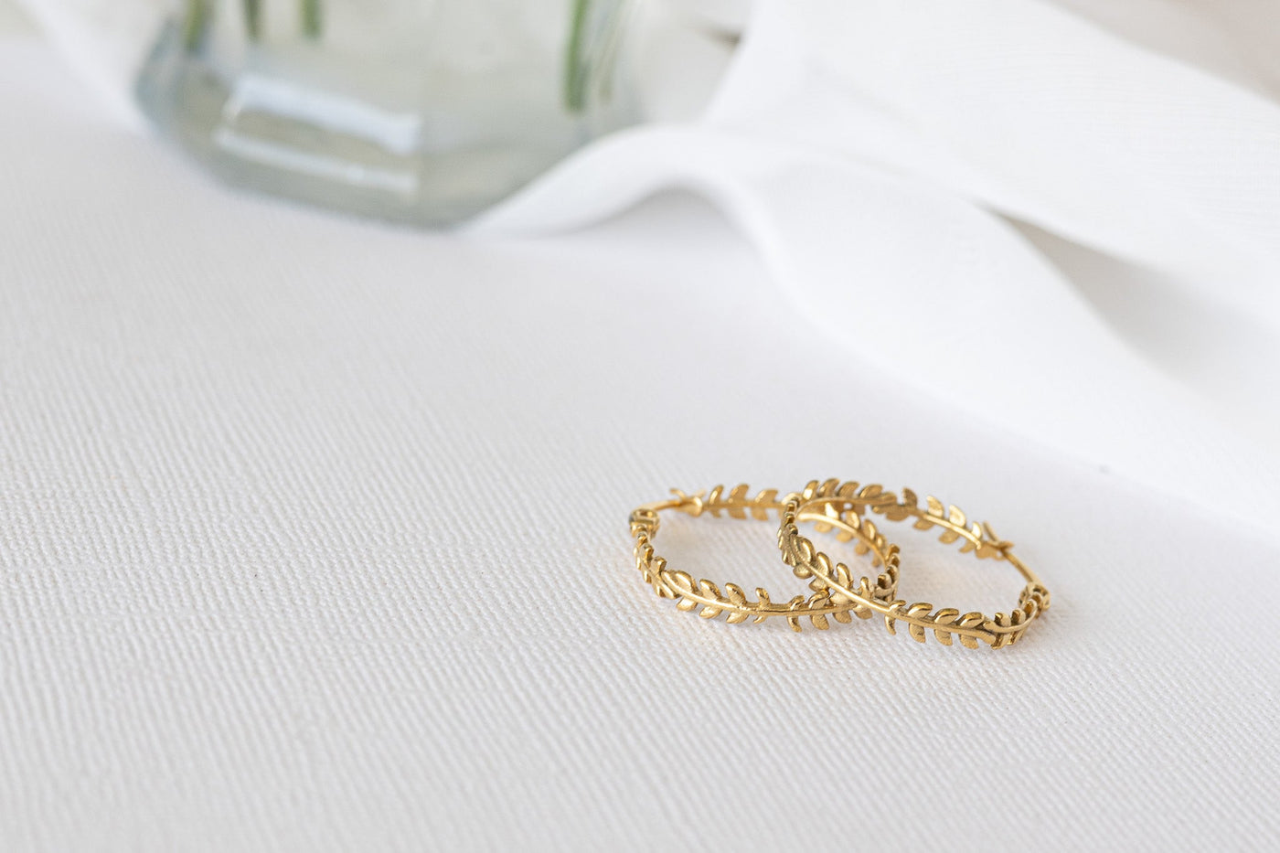 Ivy Hoop Lightweight Earrings