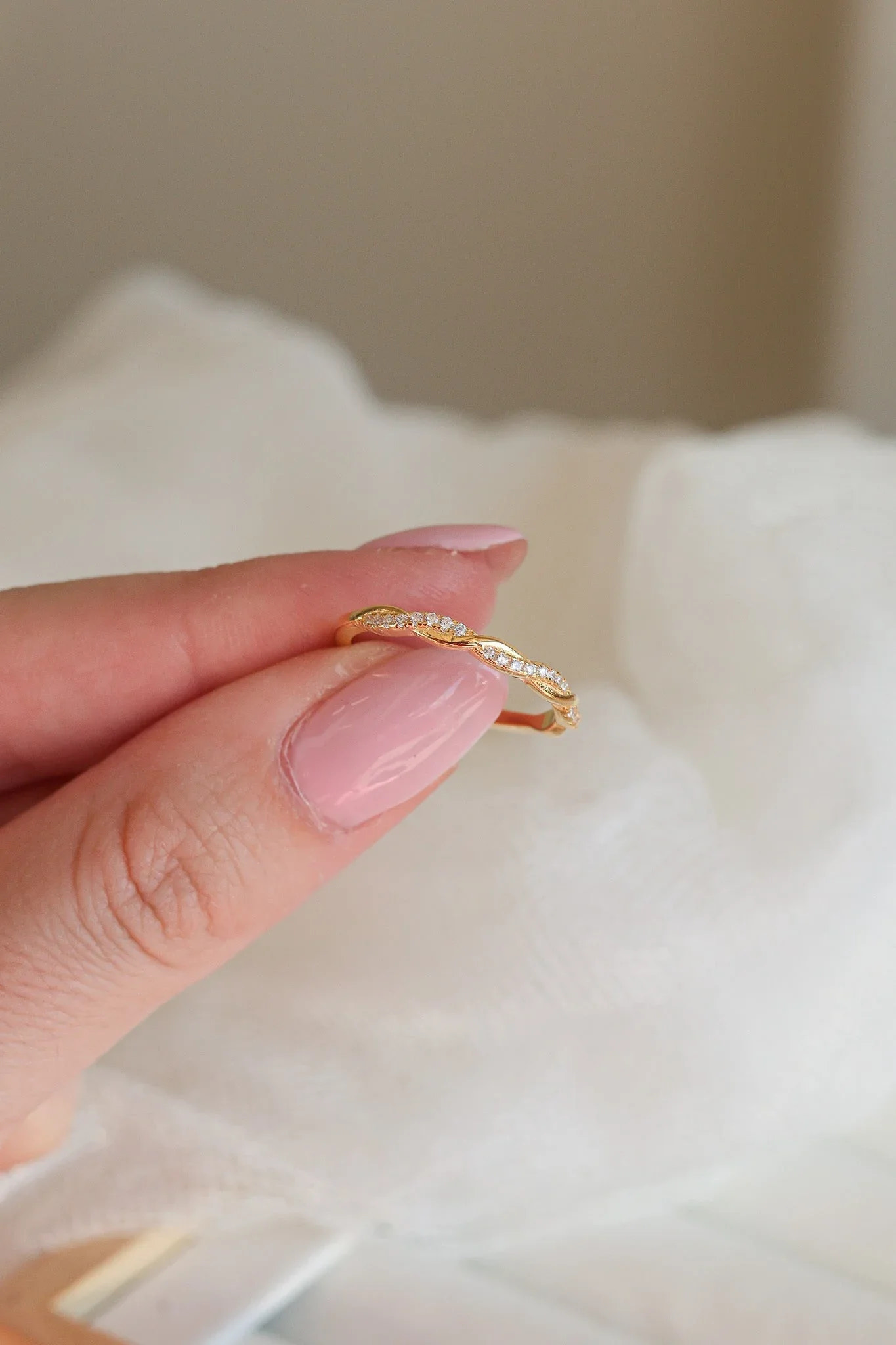 Giselle Cubic Zirconia Crystal Ring