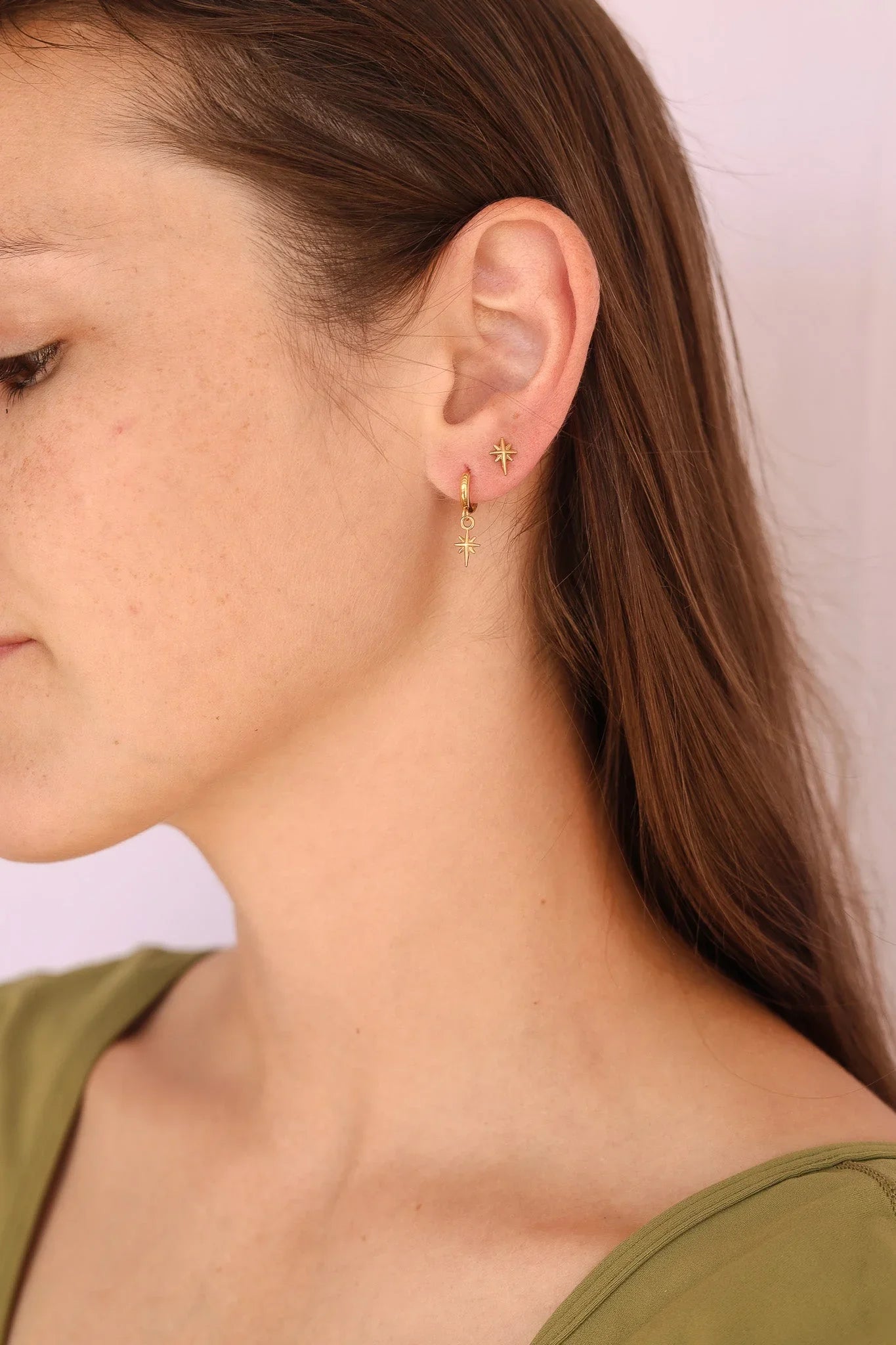 Estelle Stud Starburst Earring