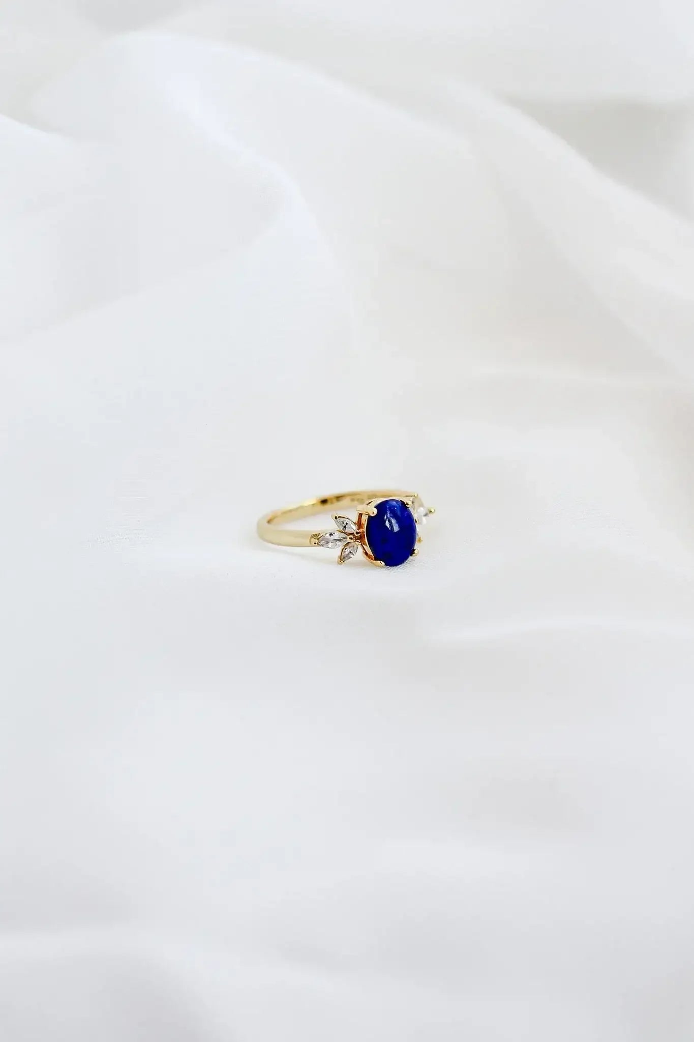 Blythe Ring in Lapis