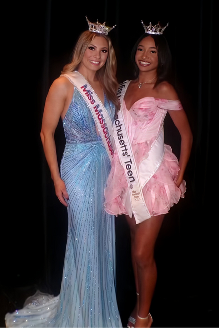 On the pageant stage, photo 1 of 20