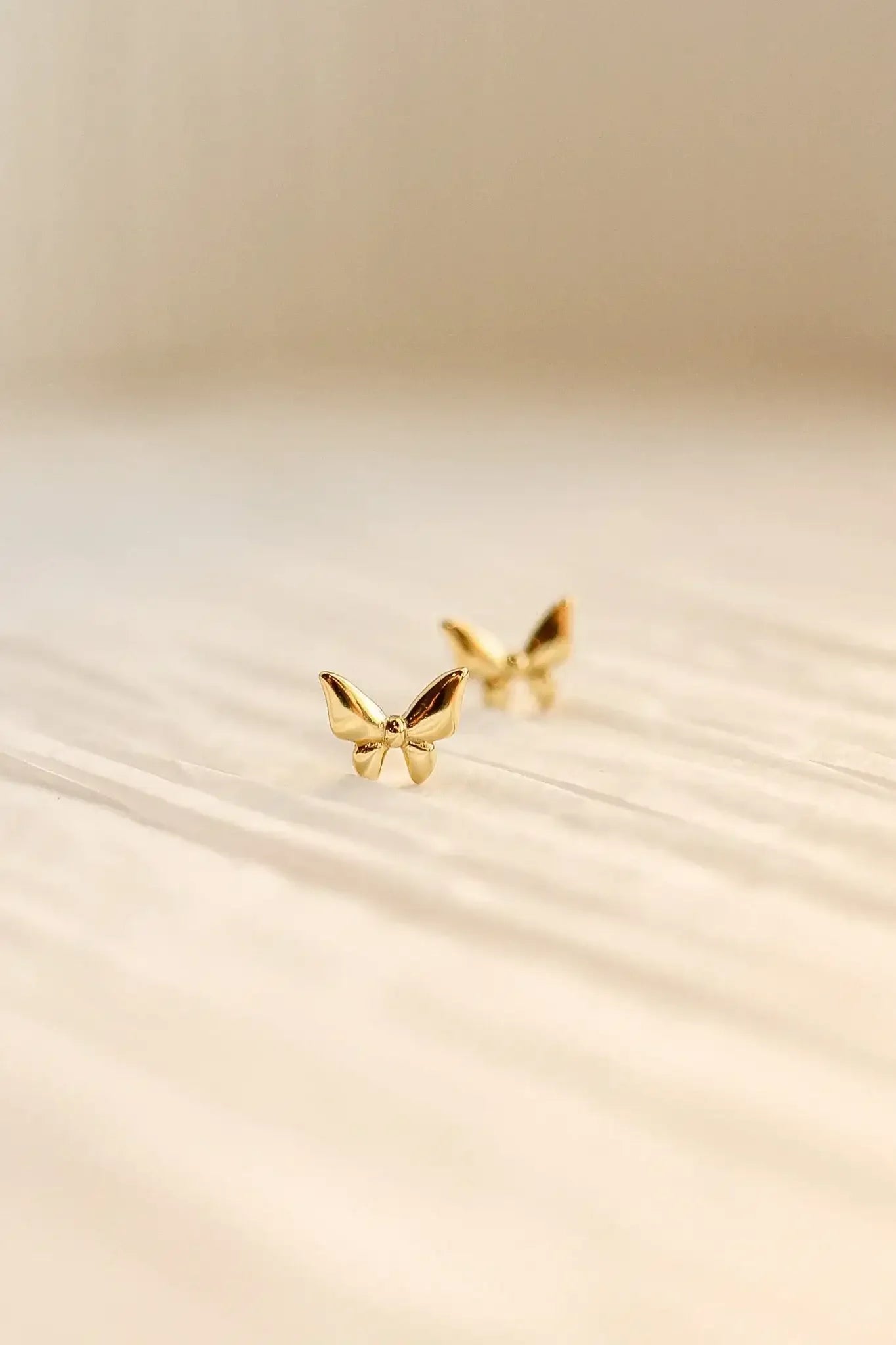 Tiny Butterfly Stud