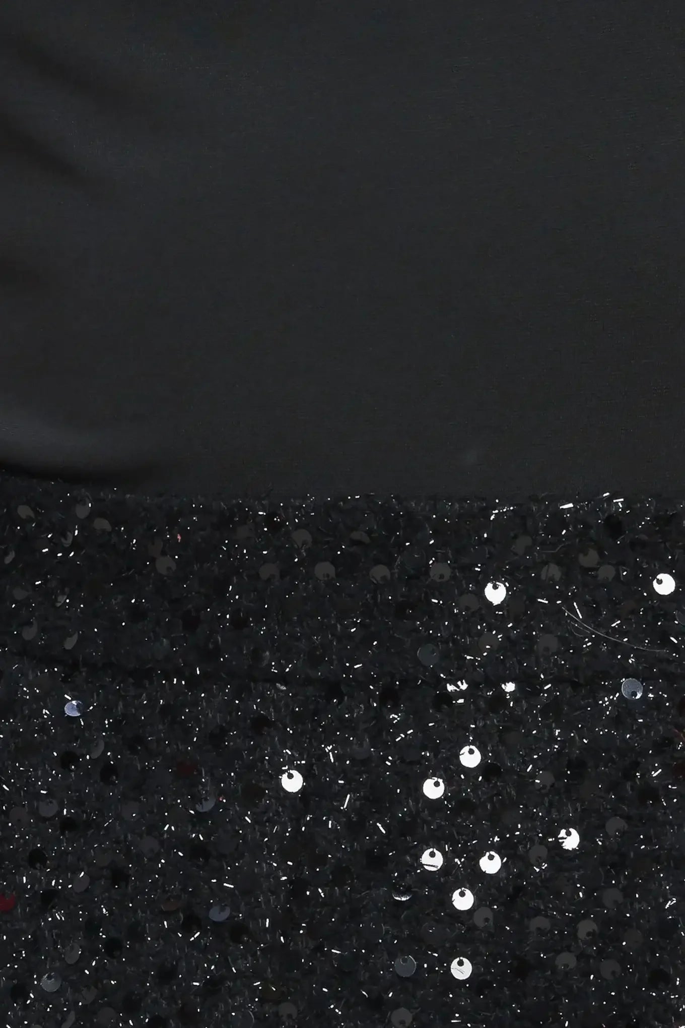 TWINKLE CHIC BLACK SEQUIN ROMPER