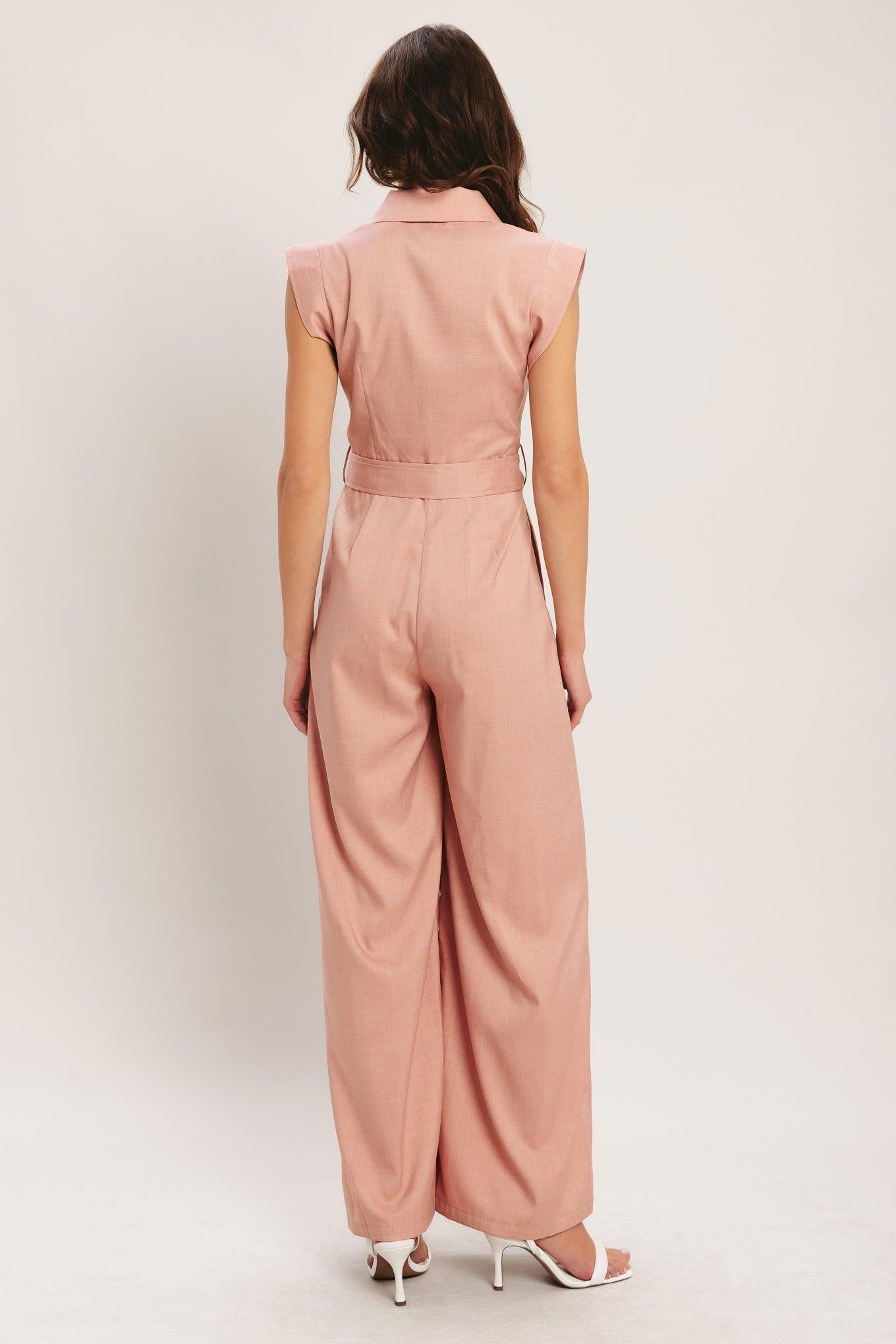 CITY ICON BLUSH JUMPSUIT
