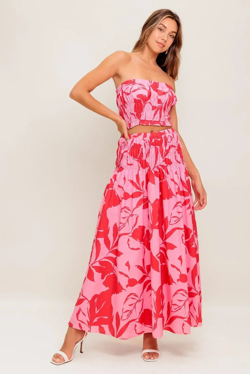 RIO SET- TUBE TOP & SKIRT