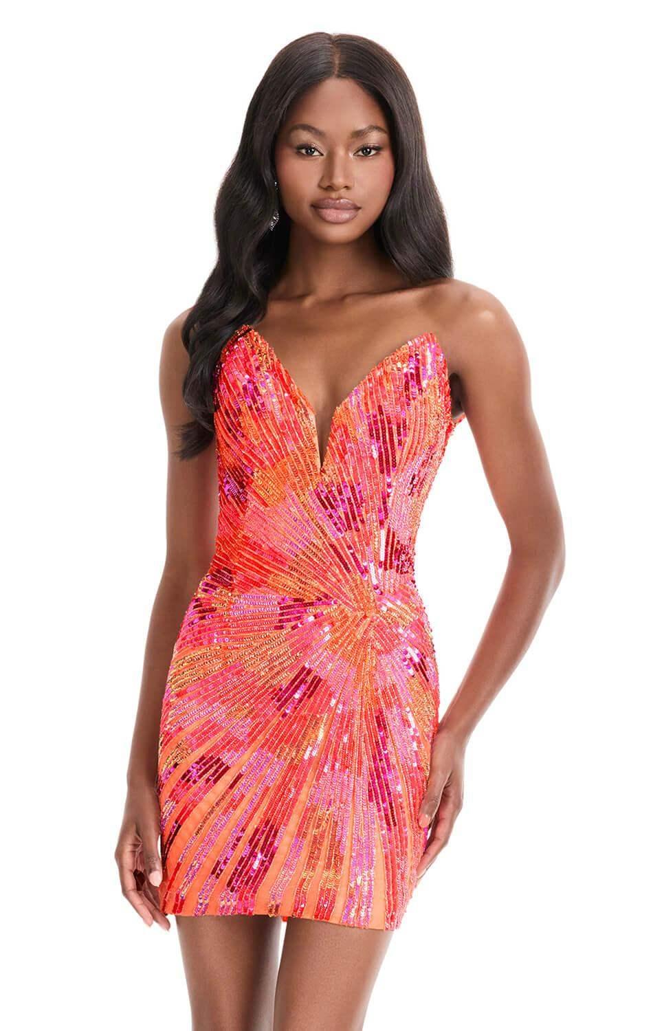 4894 - Multi/Coral - ASHLEYlauren