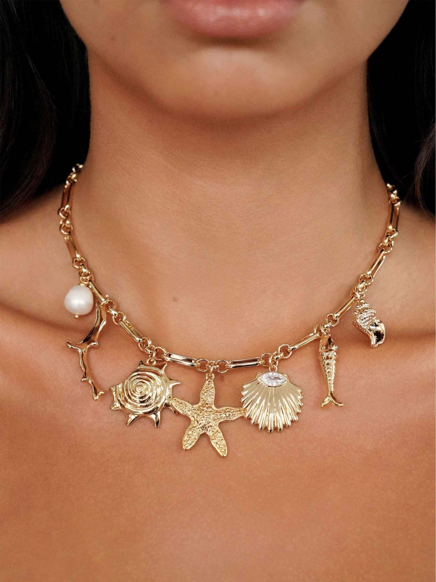Oceanic Dreams Charm Necklace