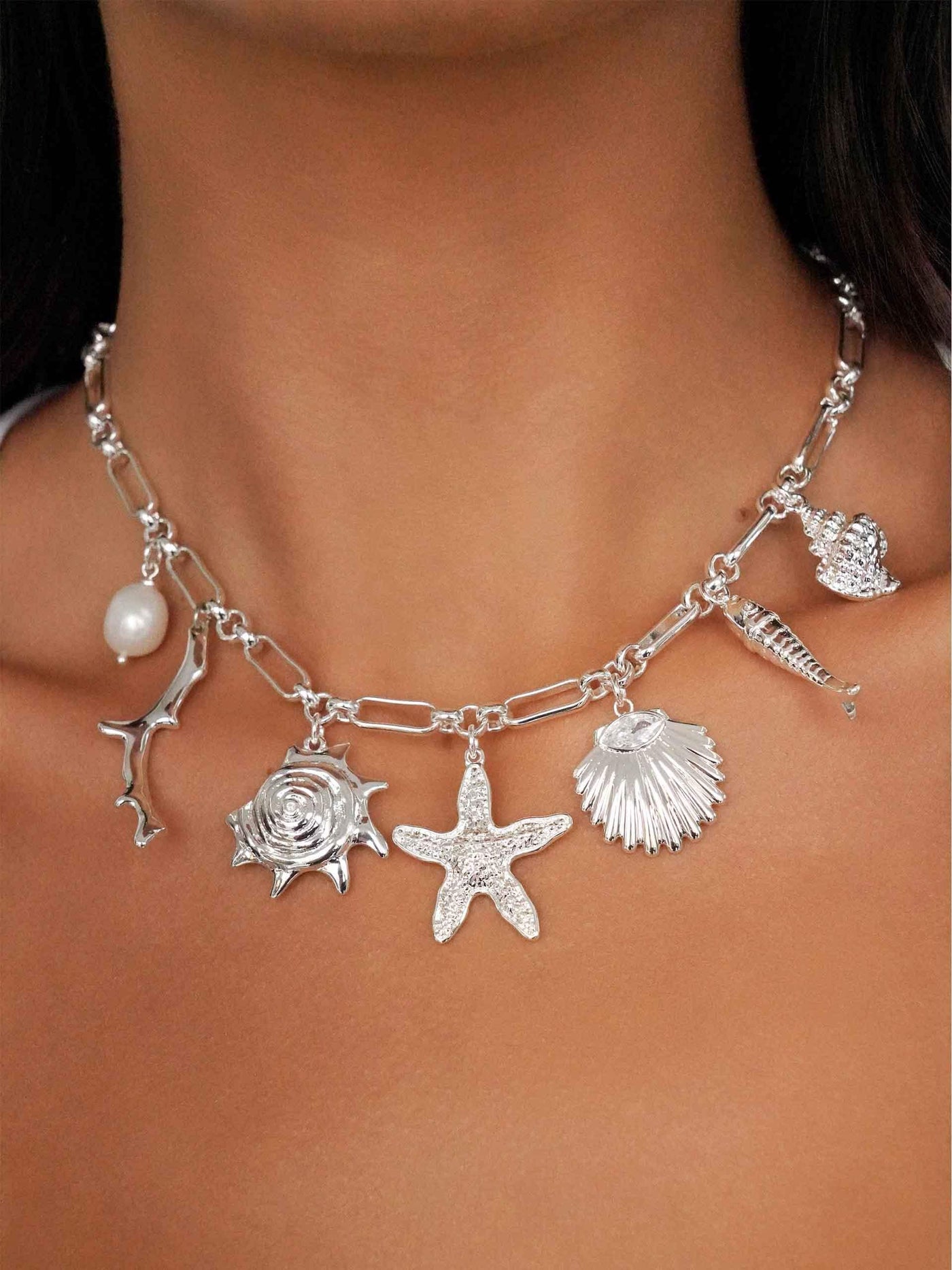 Oceanic Dreams Charm Necklace
