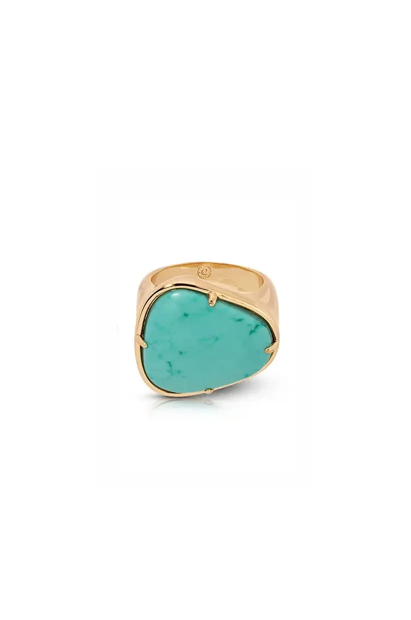 Turquoise Solstice Ring
