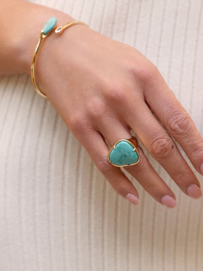 Turquoise Solstice Ring