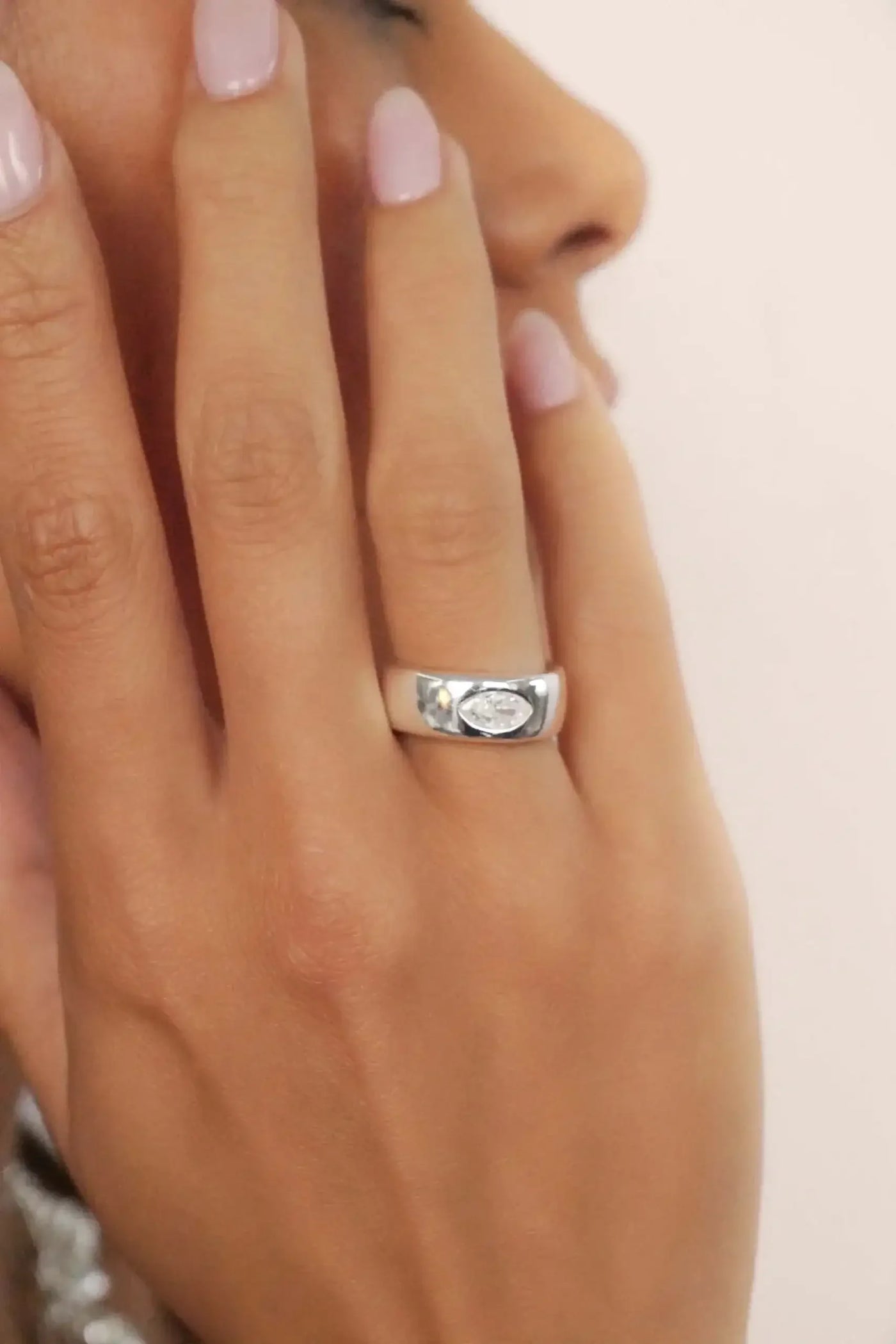 Marquise Cut Treasure Ring