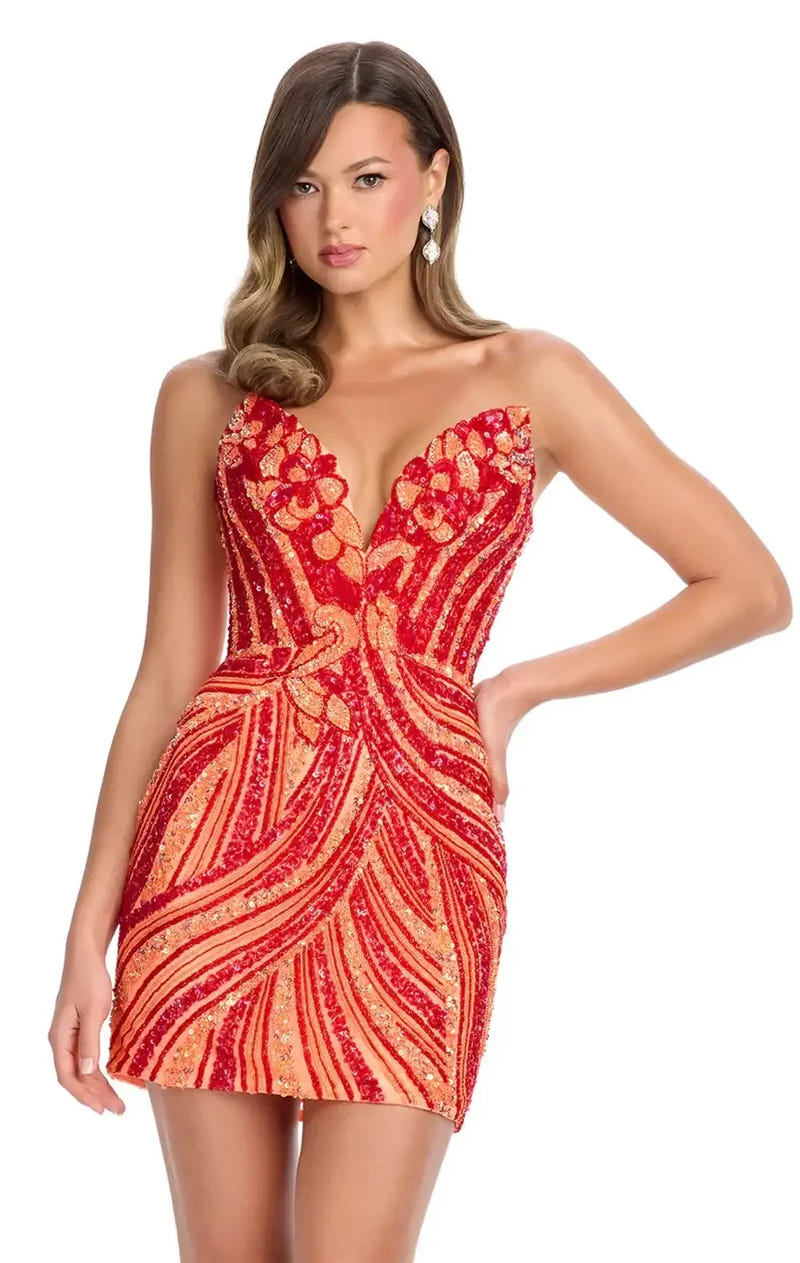 4500 - Red/Coral - ASHLEYlauren