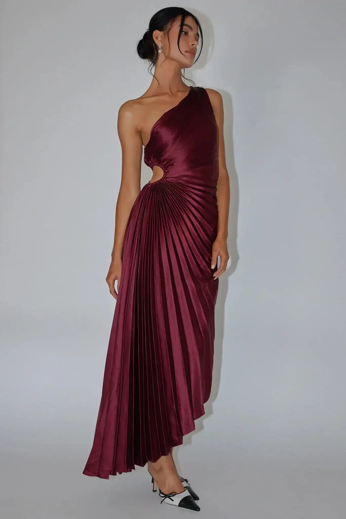 PANAMA MAXI DRESS - WINE