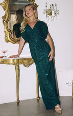 GENESIS SEQUIN FORMAL GOWN