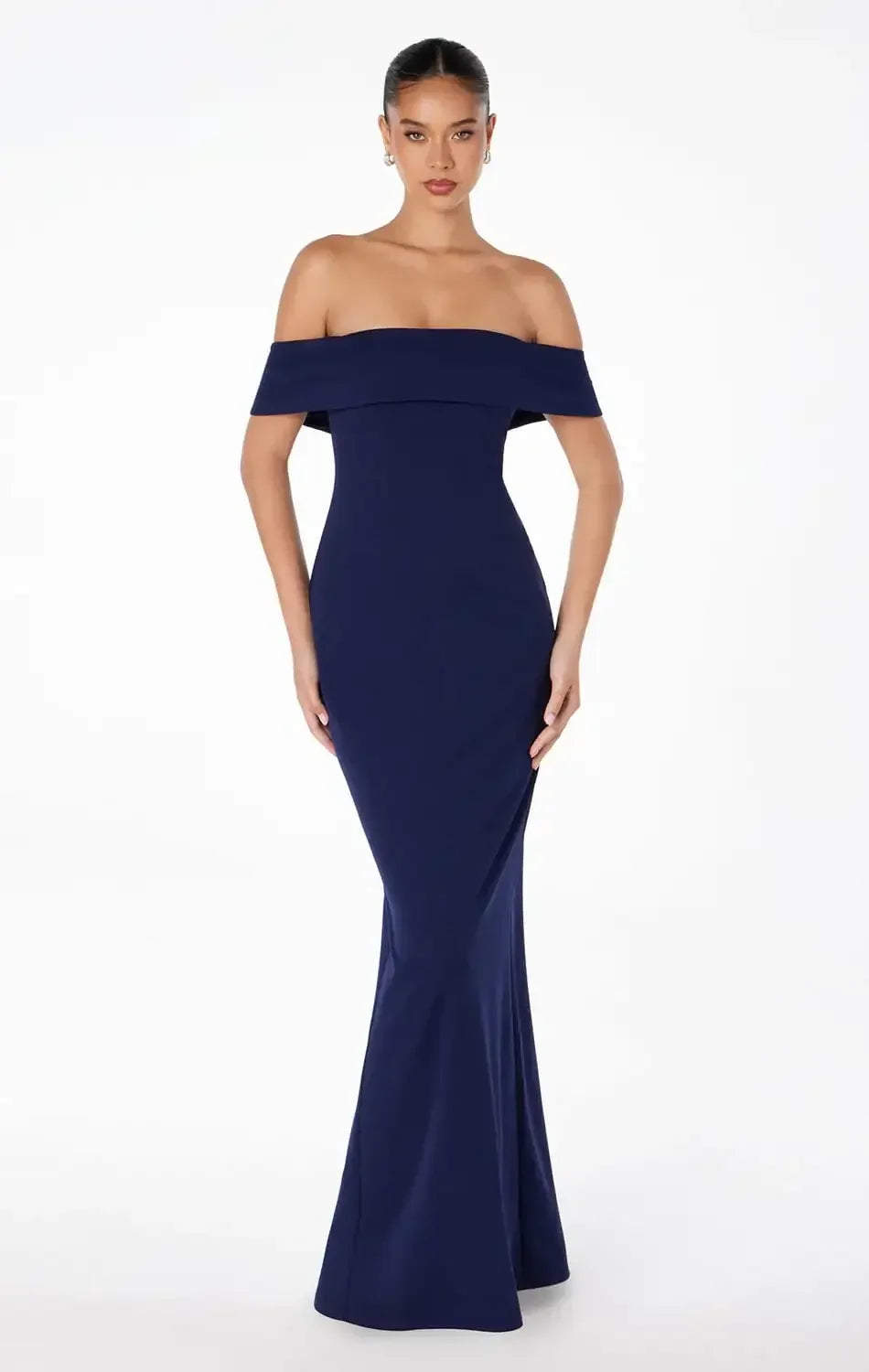 INEZ OFF THE SHOULDER MAXI DRESS