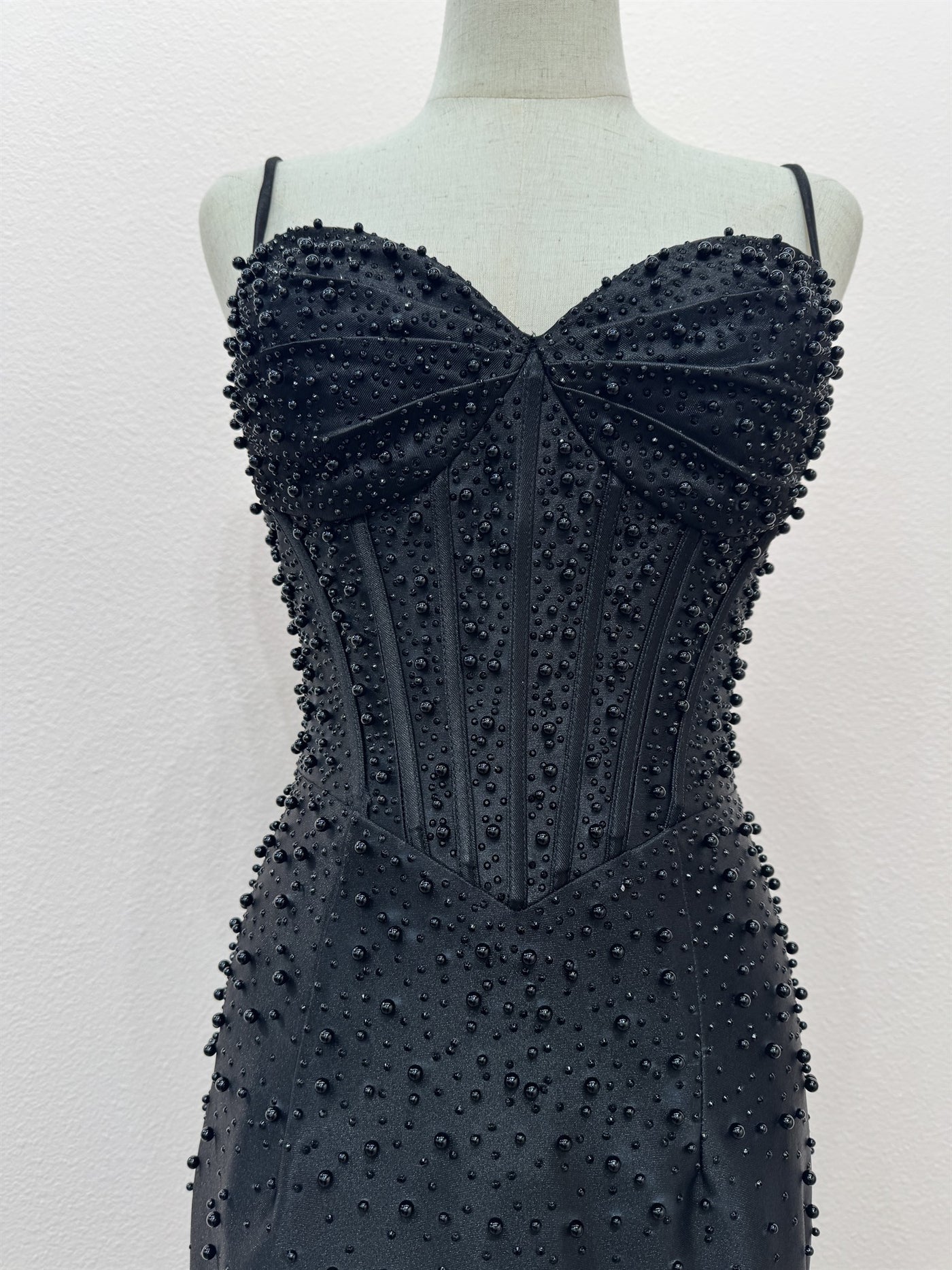 Darly Mini Dress - Pearl Corset Cocktail Dress