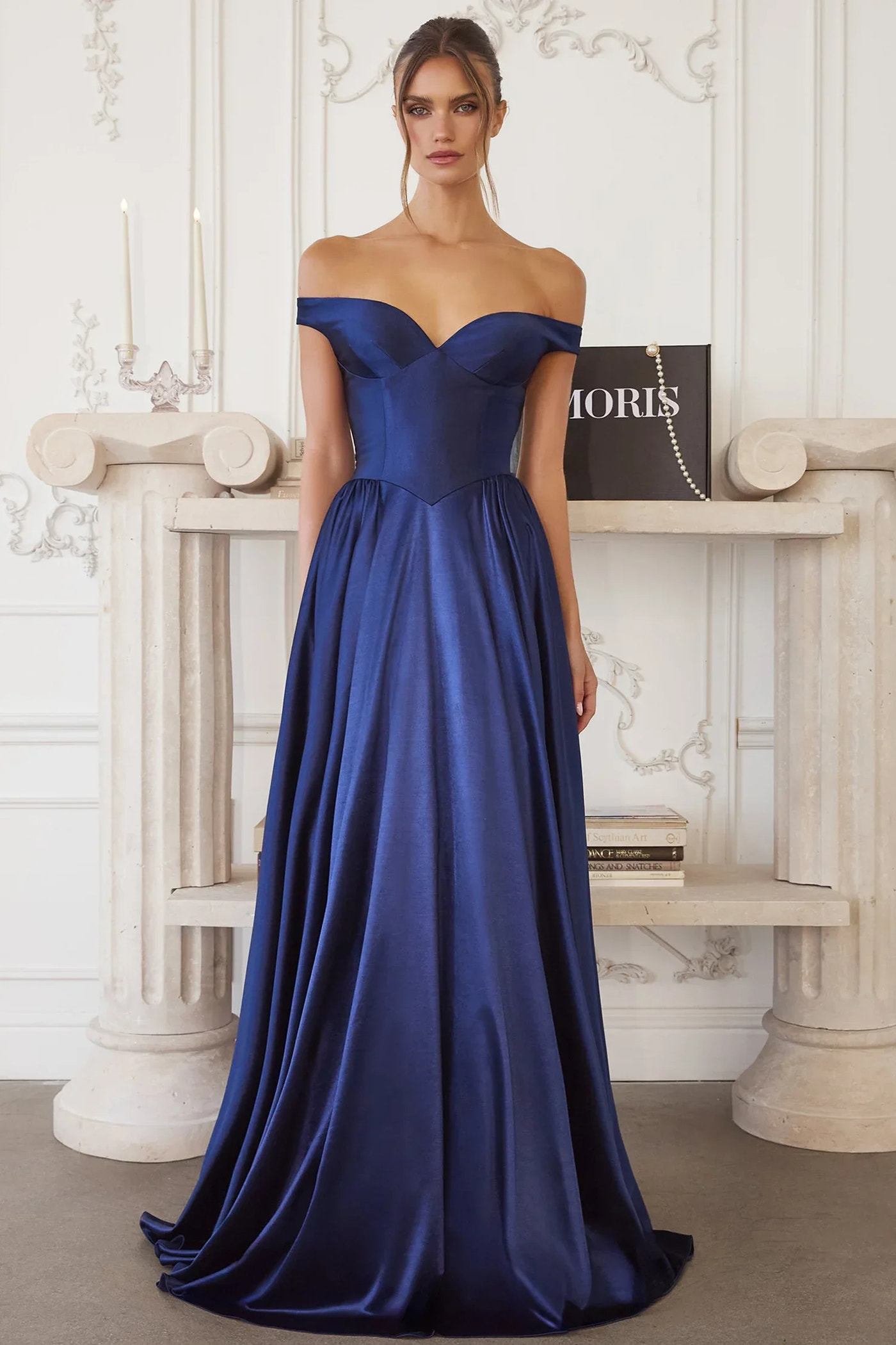 Trista Gown - Satin A-line Dress