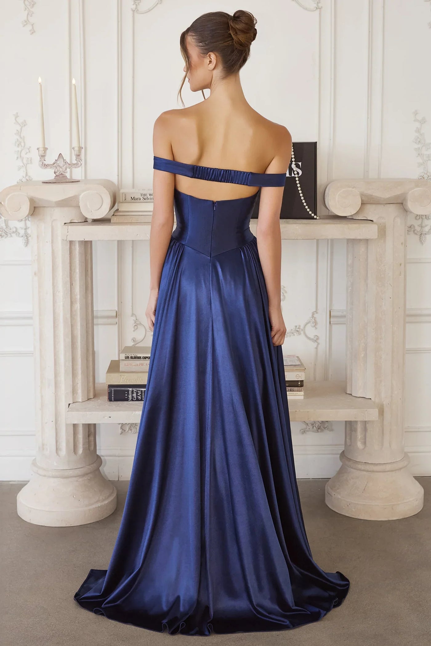 Trista Gown - Satin A-line Dress