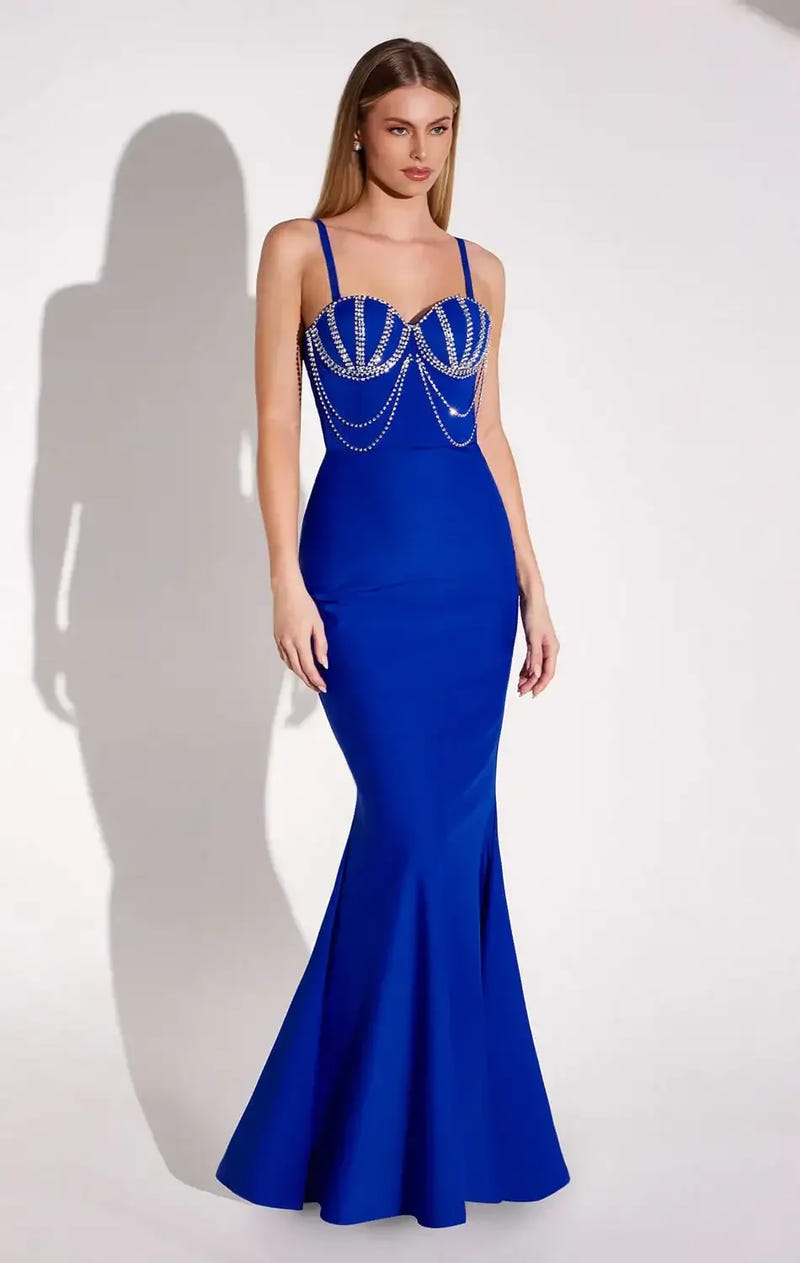 ROXY EMBELLISHED MAXI DRESS