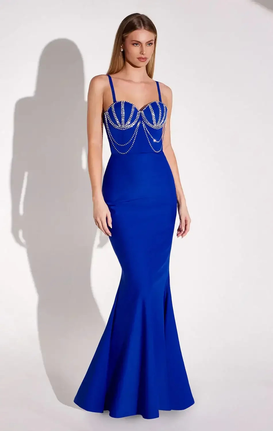 ROXY EMBELLISHED MAXI DRESS