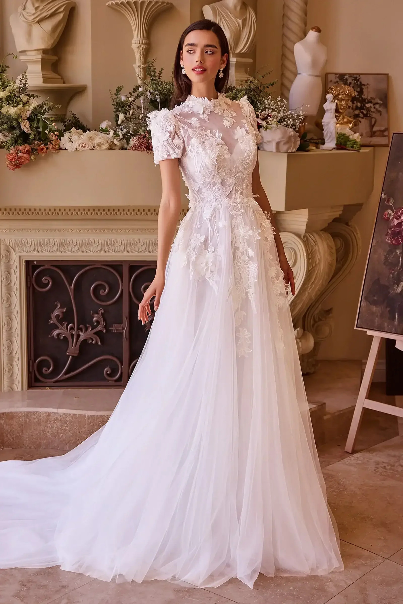 WL040 - Two Looks In One Wedding Gown - Andrea & Leo