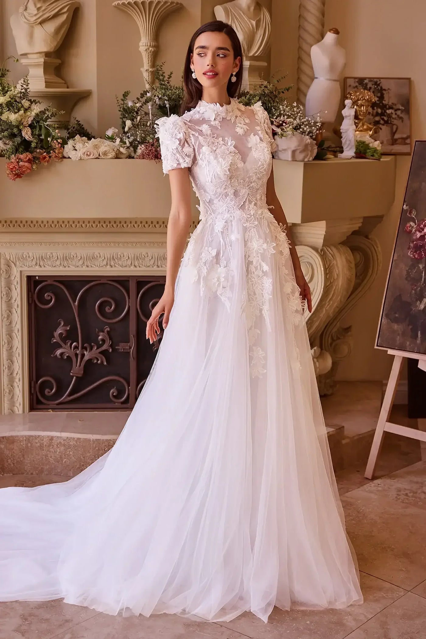 WL040 - Two Looks In One Wedding Gown - Andrea & Leo
