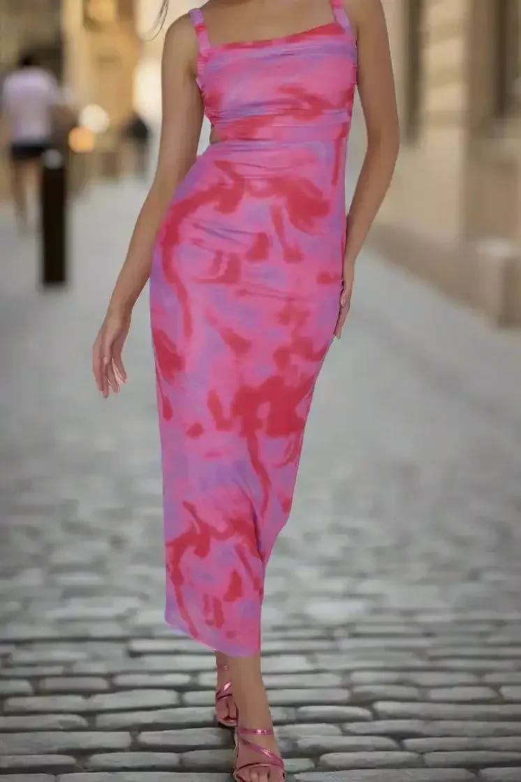 Wanda Maxi Dress - Pink