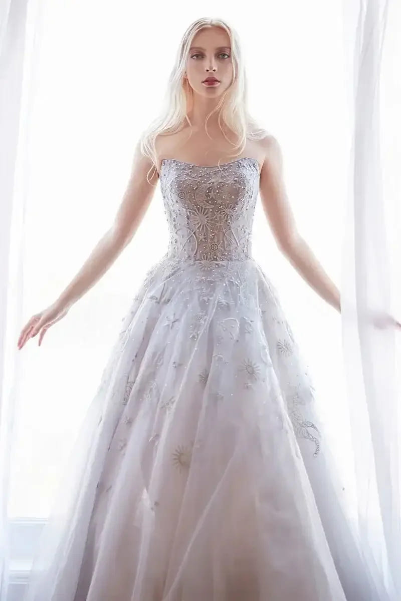 A0890 - Constellation Selene Tulle Ball Gown - Andrea & Leo