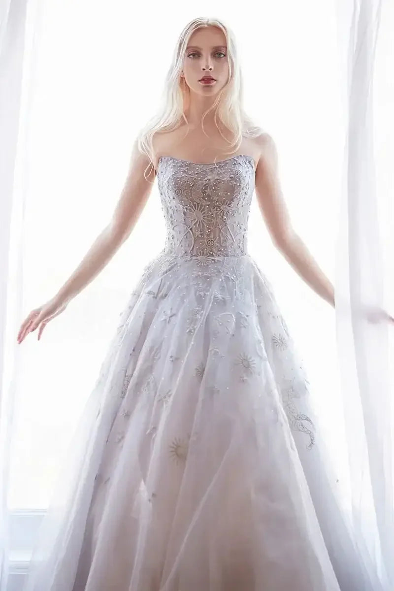 A0890 - Constellation Selene Tulle Ball Gown - Andrea & Leo
