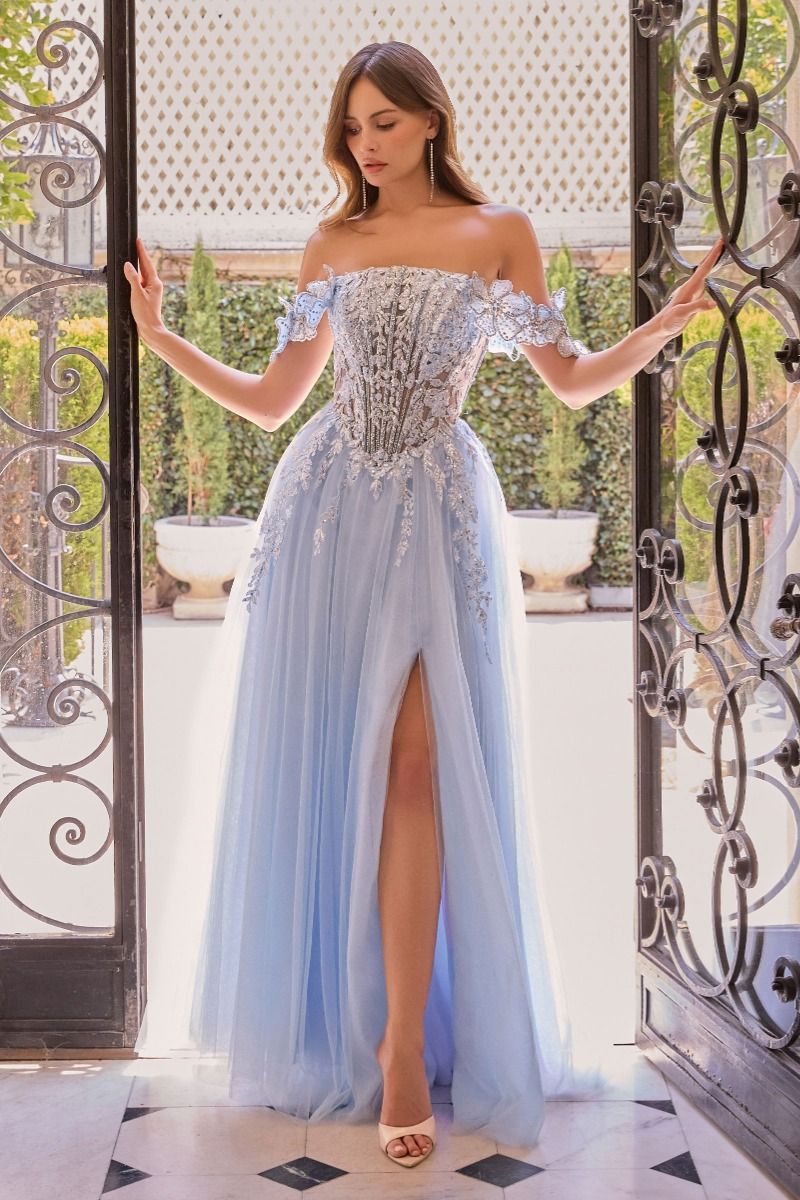 A1512 - Forget-Me-Not A-line Tulle Gown - Andrea & Leo