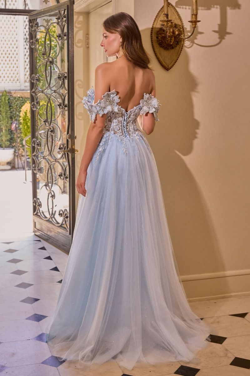 A1512 - Forget-Me-Not A-line Tulle Gown - Andrea & Leo
