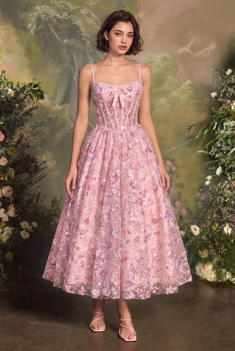 A1523 - Secret Garden Tea Dress - Andrea & Leo