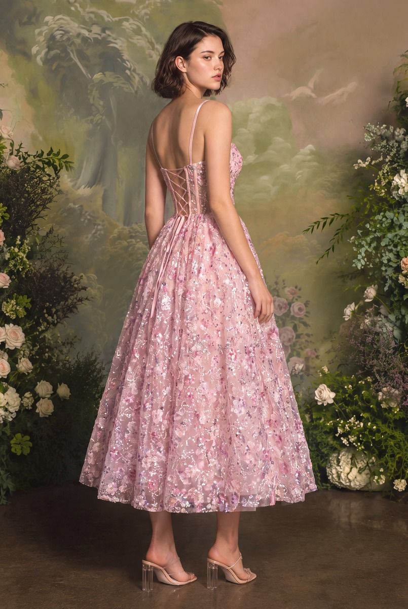 A1523 - Secret Garden Tea Dress - Andrea & Leo