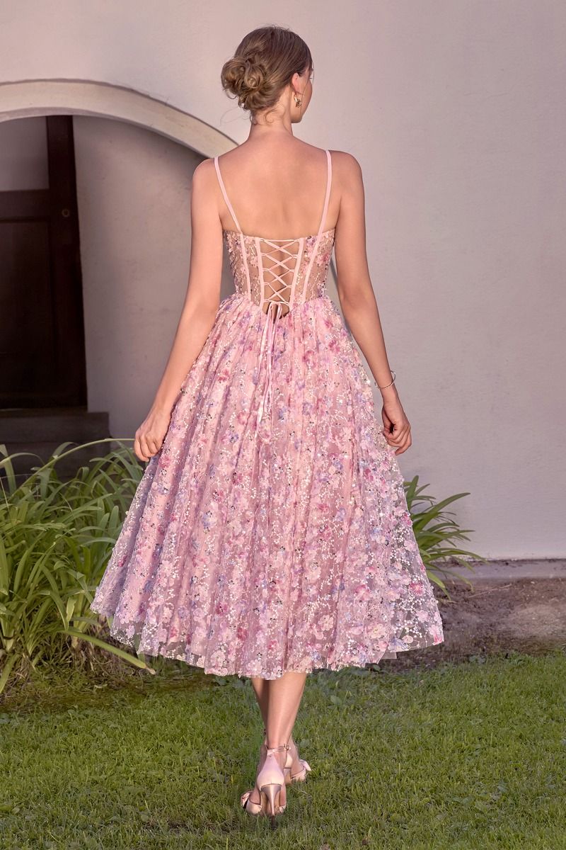 A1523 - Secret Garden Tea Dress - Andrea & Leo